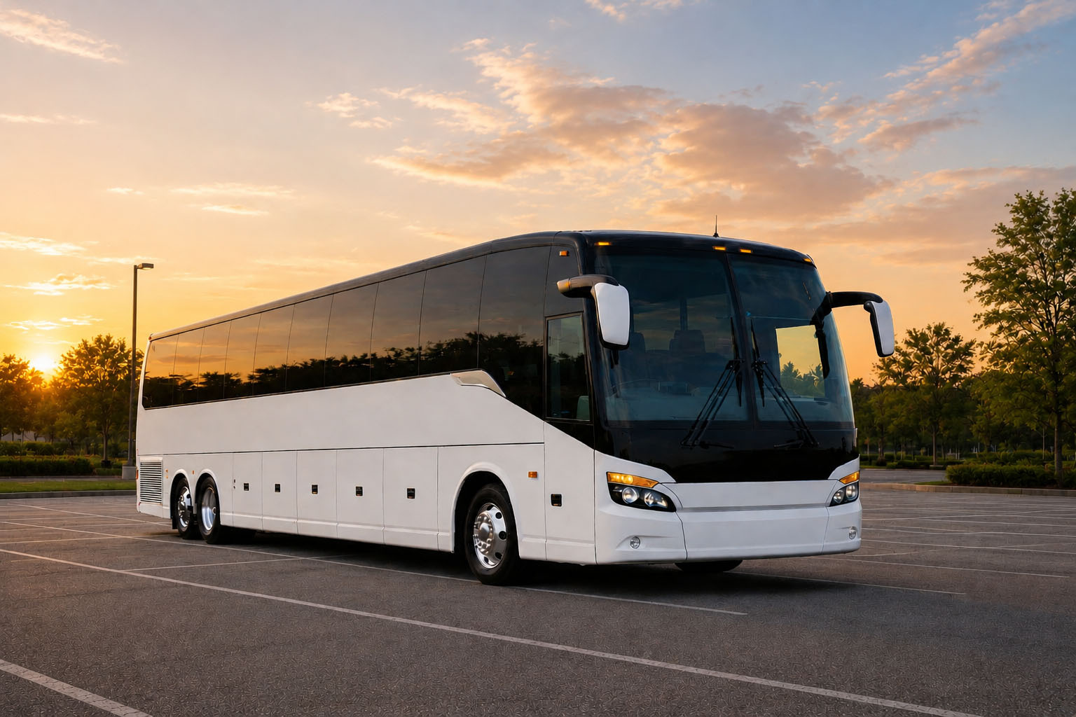 Atlanta coach bus exterior