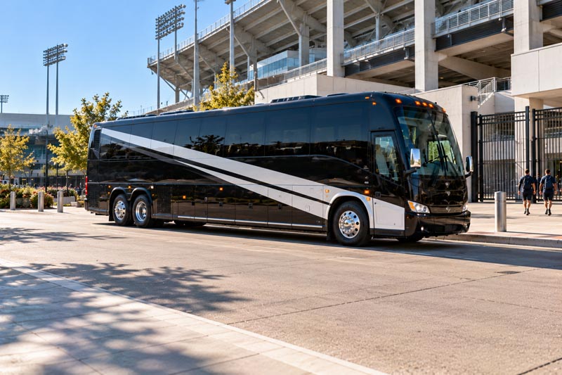 Sports Team Charter Bus Rentals in Atlanta, GA